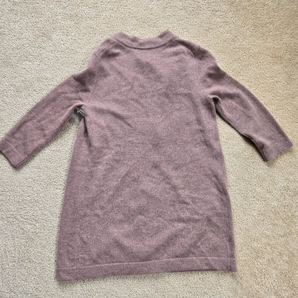 NWOT Cynthia Rowley 100% Cashmere Cardigan 3/4 Sleeves - Picture 7 of 10